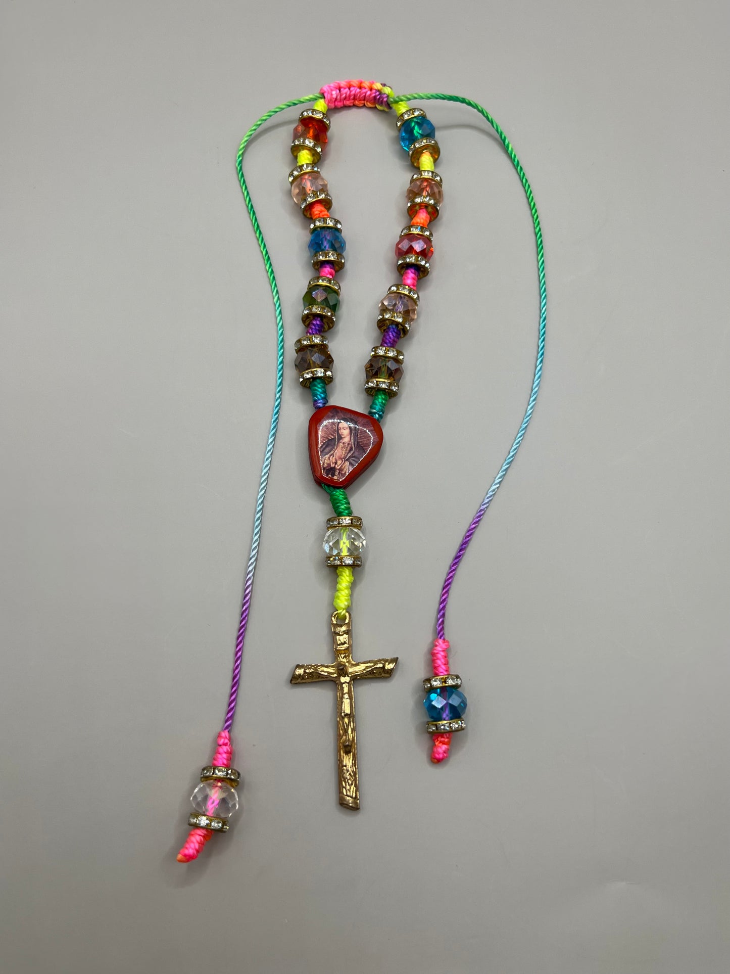 Car Rosary Rearview Mirror