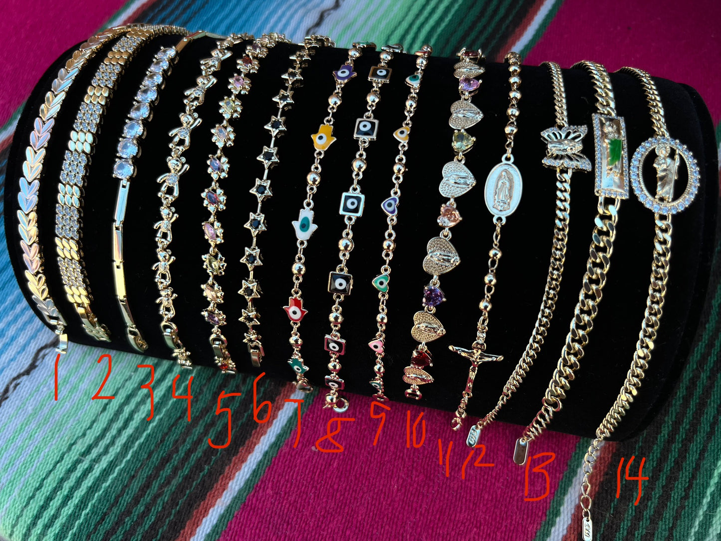 Pulseras Oro Laminado