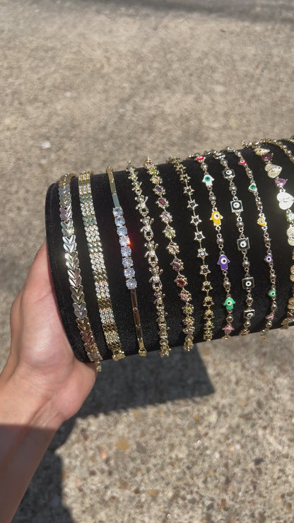 Pulseras Oro Laminado